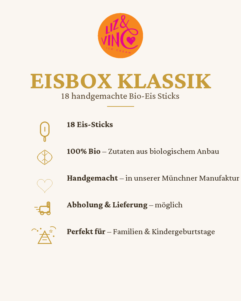 Liz&Vinc Eisbox •Mom Edition• 18 Stück