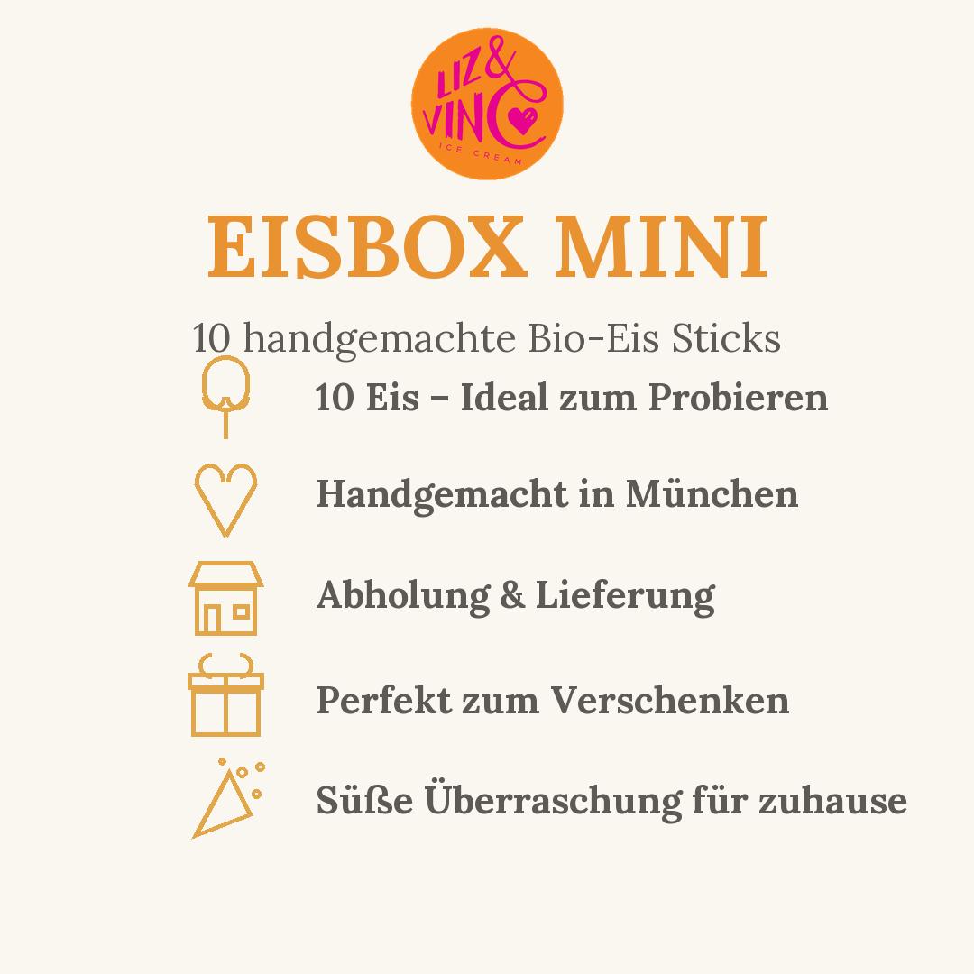 Liz&Vinc Eisbox Mini  •10 Eis-Sticks•